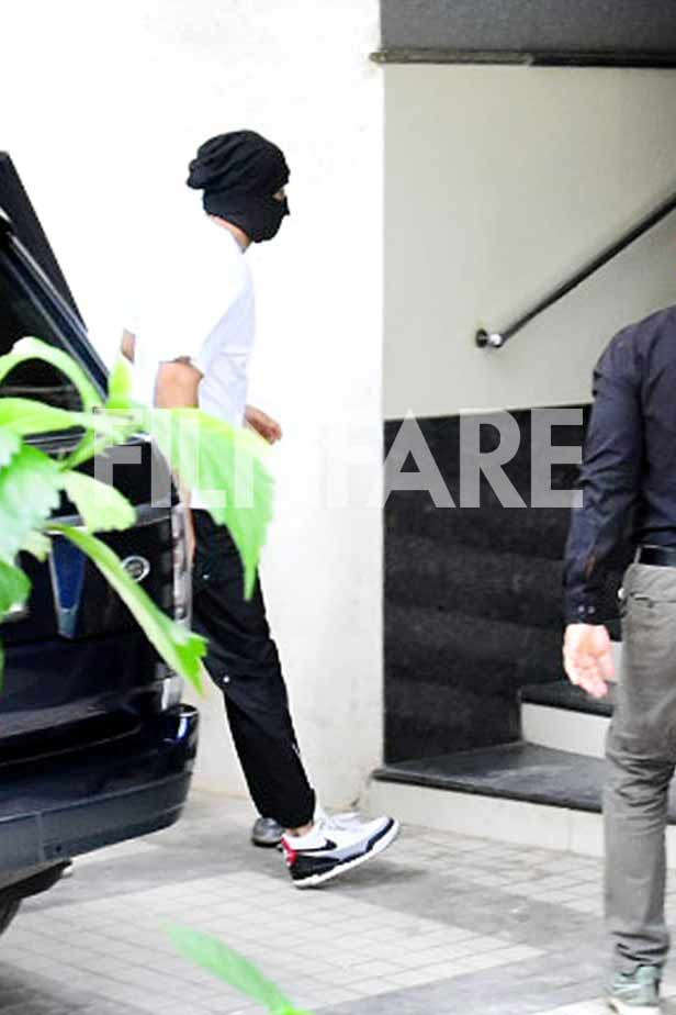 Ranbir Kapoor keeps it cool and casual in white, as he gets spotted in town