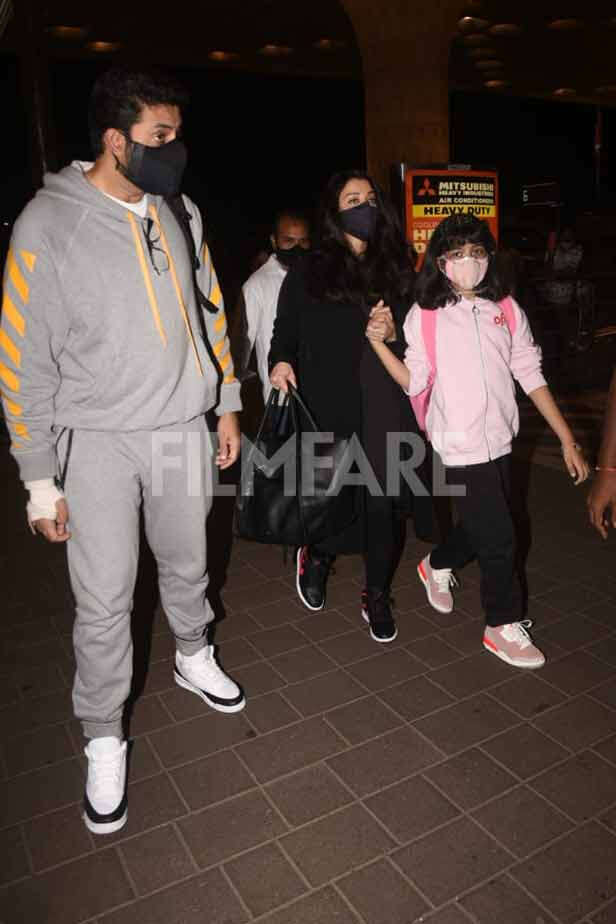 Abhishek Bachchan, Aishwarya Rai Bachchan, Aaradhya Bachchan