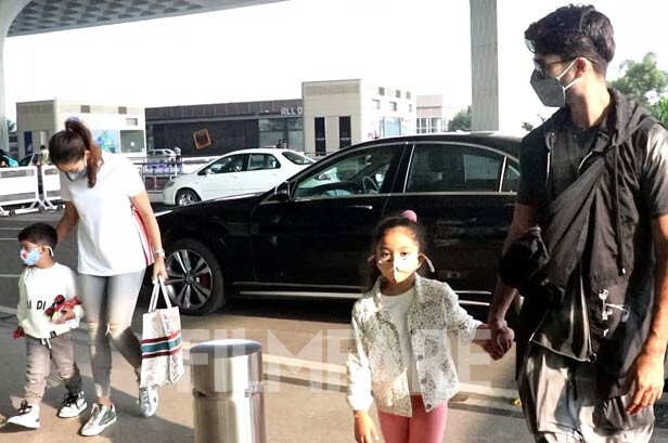 Zain Kapoor, Mira Kapoor, Misha Kapoor, Shahid Kapoor