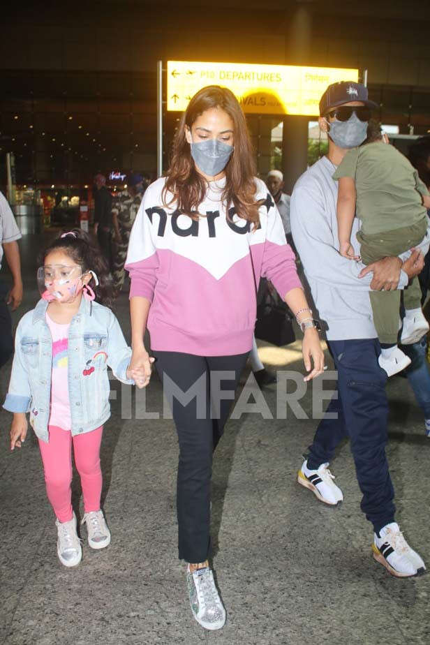 Misha Kapoor, Mira Kapoor, Zain Kapoor, Shahid Kapoor