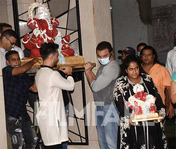 Sohail Khan, Arpita Khan, Aayush Sharma
