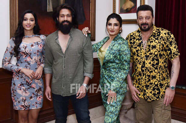 Srinidhi Shetty, Yash, Raveena Tandon, Sanjay Dutt