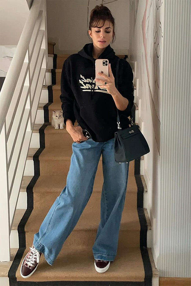Jacqueline Fernandez impresses with a carefree look