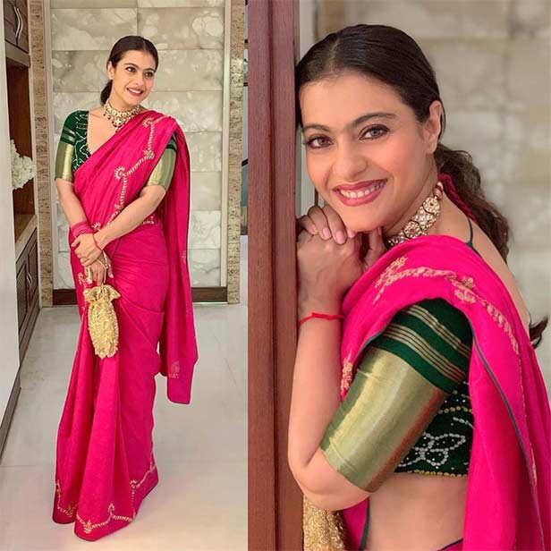 Pictures of Kajol in sarees