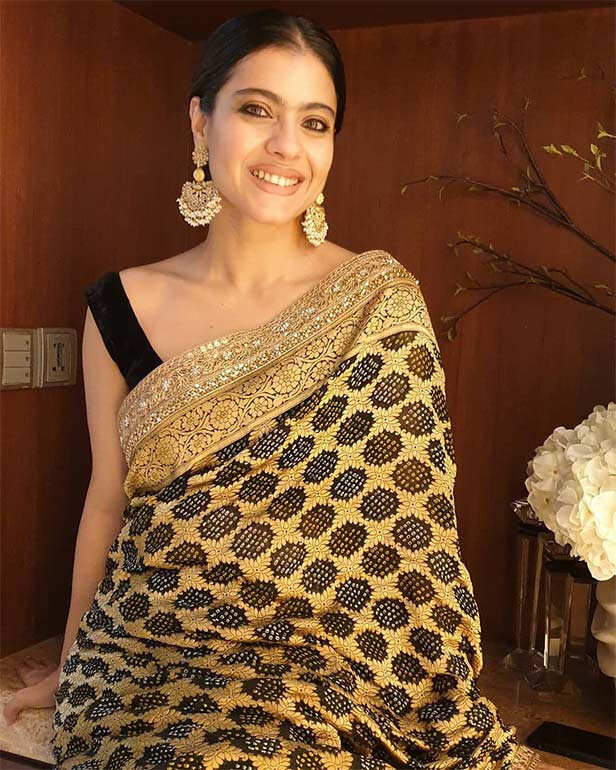 Pictures of Kajol in sarees