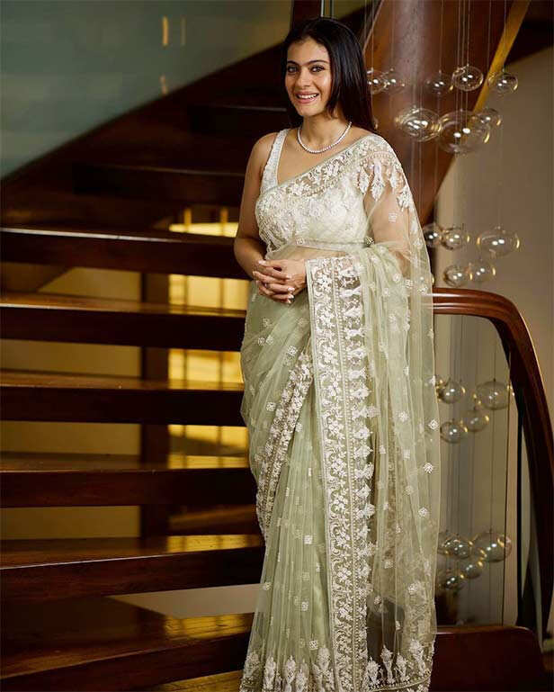 Pictures of Kajol in sarees