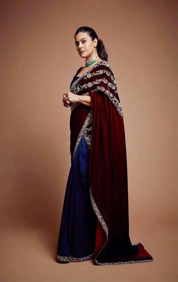 Pictures of Kajol in sarees