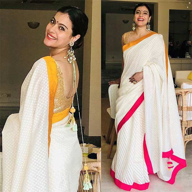 Pictures of Kajol in sarees