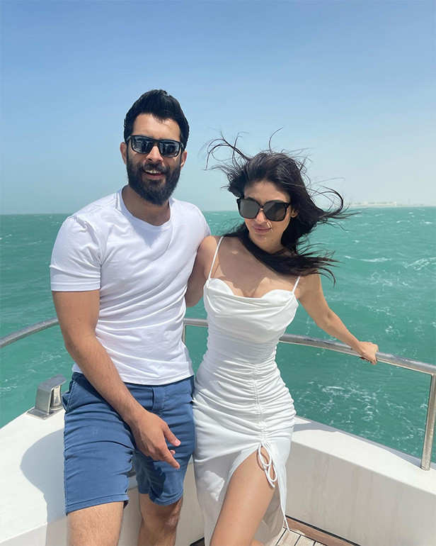 Mouni Roy with Suraj Nambiar Share Birthday Pictures