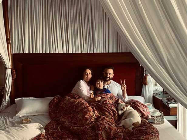 Saif Ali Khan and Kareena Kapoor adorable moments