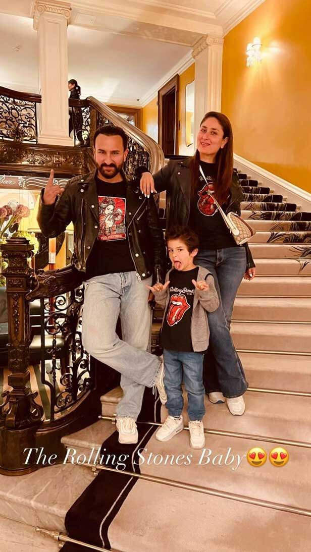 Saif Ali Khan and Kareena Kapoor adorable moments