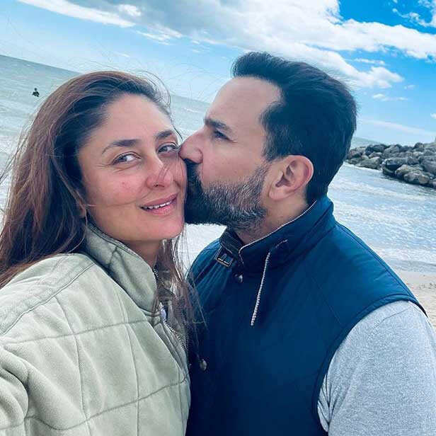 Saif Ali Khan and Kareena Kapoor adorable moments