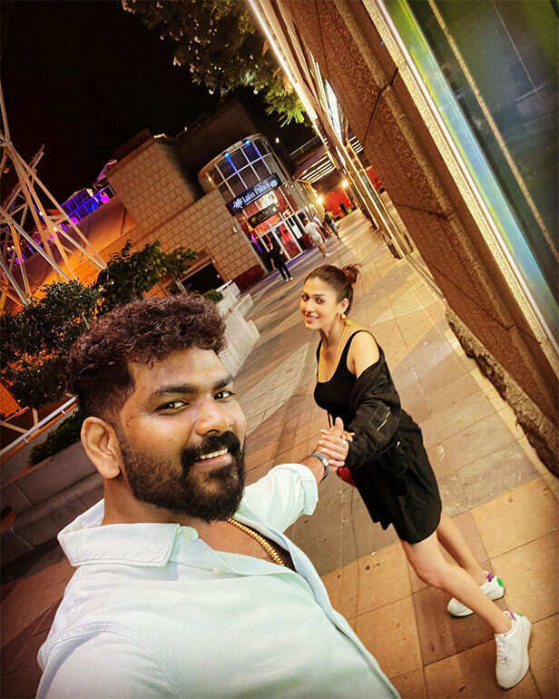 Nayanthara and Vignesh Shivan on their Spanish Holiday