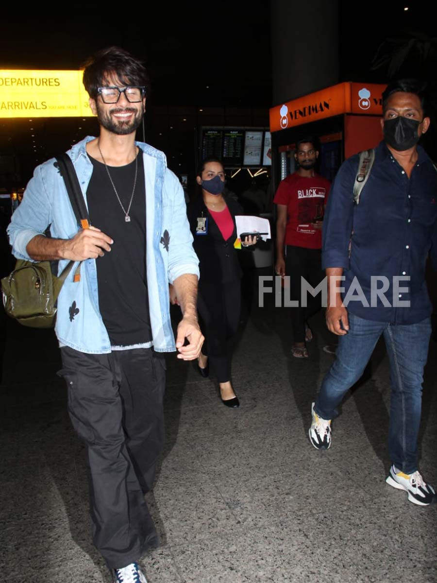 Shahid Kapoor, Nora Fatehi, and Gauhar Khan nail their respective airport  looks | Filmfare.com