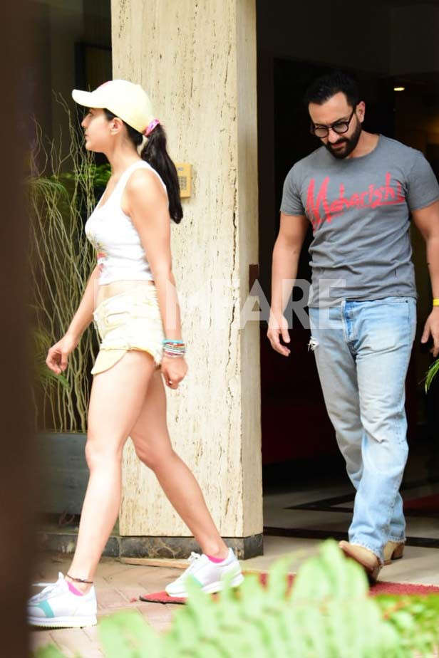 Sara Ali Khan, Saif Ali Khan