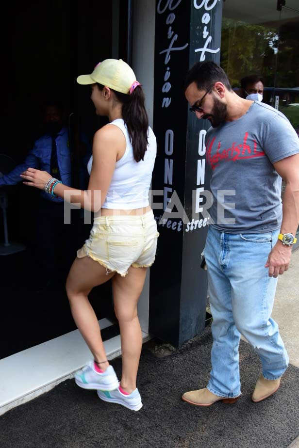 Sara Ali Khan, Saif Ali Khan