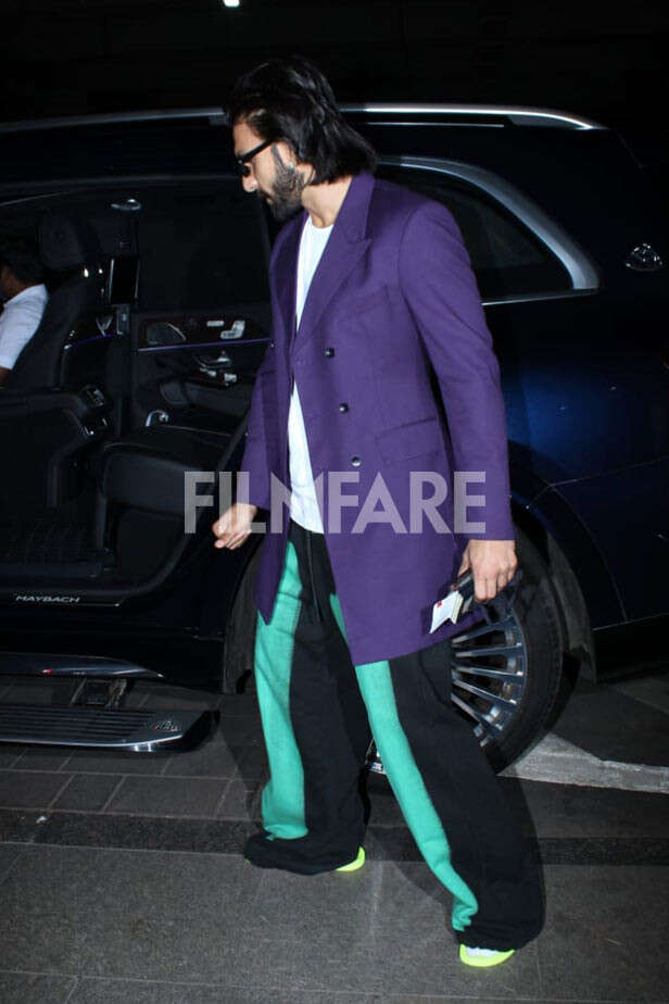 Ranveer Singh's 'Gulabo' Valentino Airport Look Proves He's Our