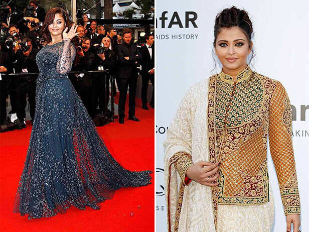 Aishwarya Rai Bachchan's Cannes Lookbook Over The Years Showcasing Her ...