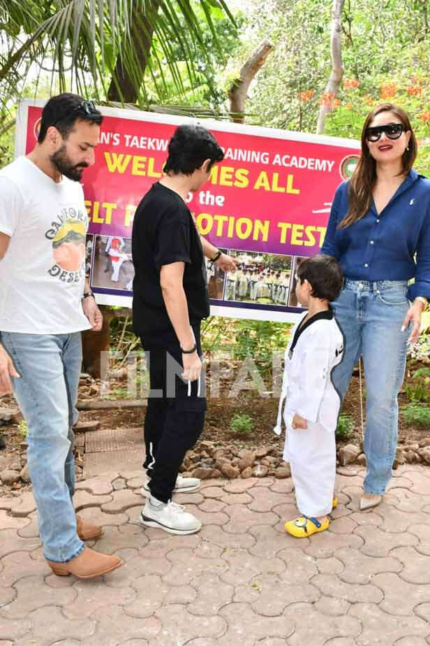 Saif Ali Khan, Taimur Ali Khan, Kareena Kapoor Khan