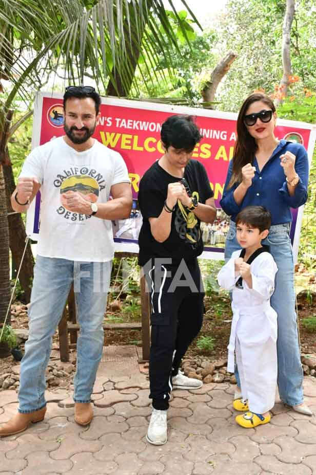 Saif Ali Khan, Taimur Ali Khan, Kareena Kapoor Khan