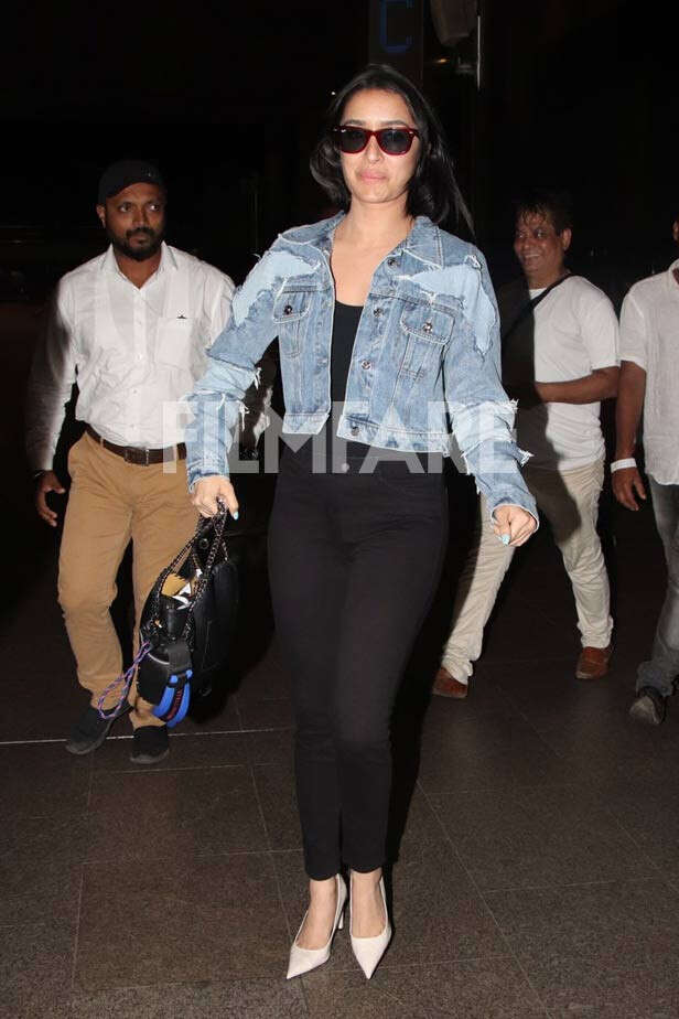 Shraddha Kapoor nails an effortless denim look as she's spotted at the ...