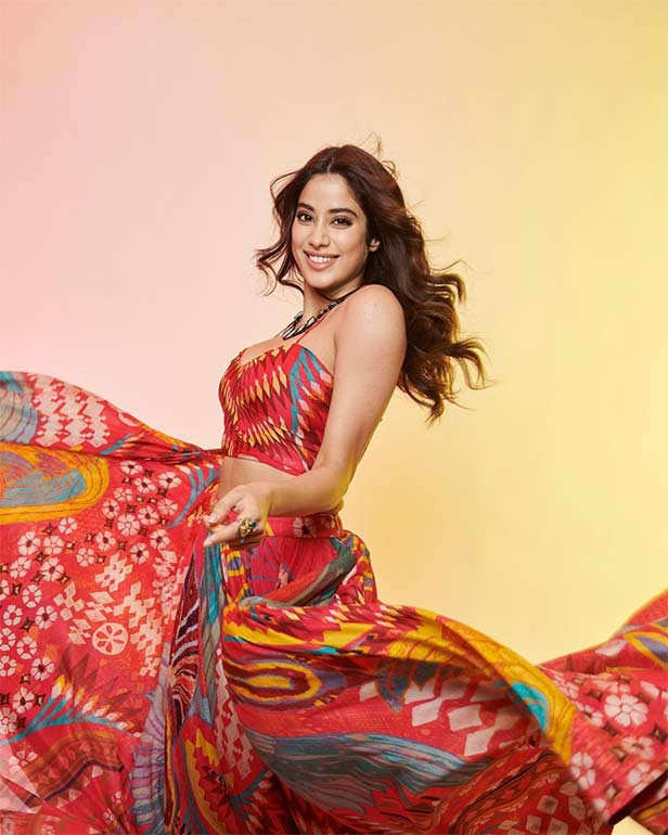 Janhvi Kapoor Mili Promotions Traditional wear