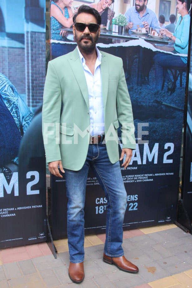 Ajay Devgn at Drishyam Trailer launch
