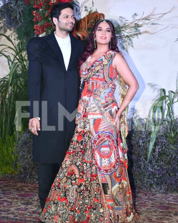 Photos from Richa Chadha and Ali Fazals Wedding Reception