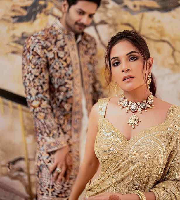 Pictures from the wedding festival of richa chadha and ali fazals