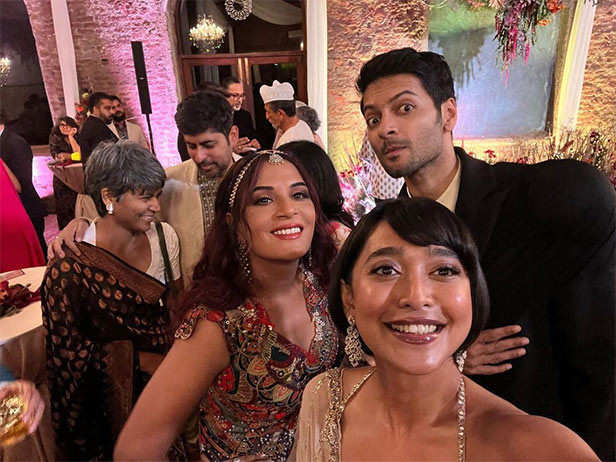 Photos from Ali Fazal and Richa Chadhas Mumbai wedding reception