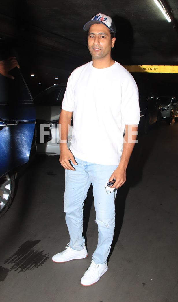Vicky Kaushal clicked in the city