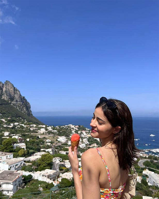 Ananya Pandays Vacation In Capri