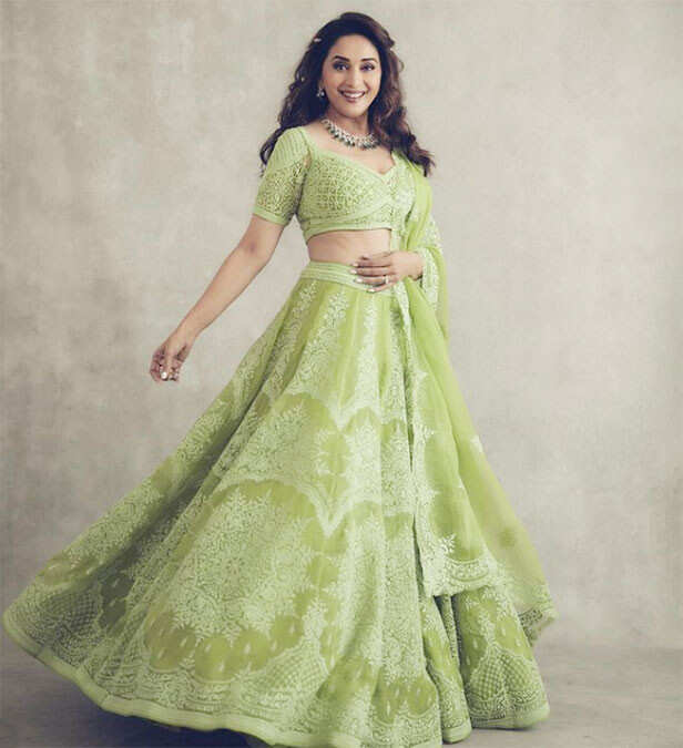 Navratri 2022 Special: Traditional green outfits