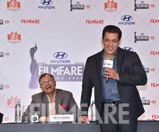 Salman Khan Attends The 68th Hyundai Filmfare Awards 2023 With Maharashtra Tourism Press 3057