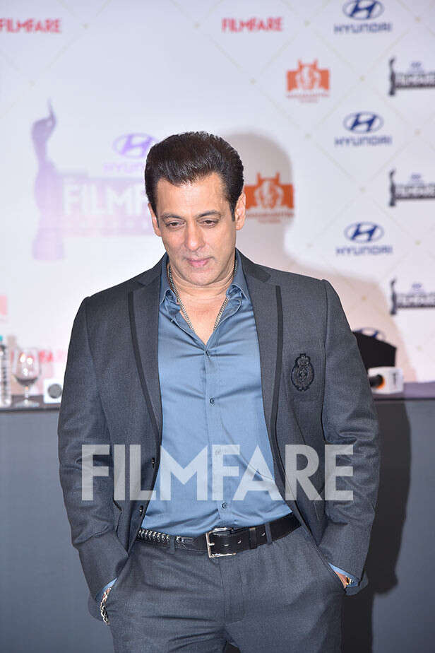 Salman Khan attends The 68th Hyundai Filmfare Awards 2023 with ...