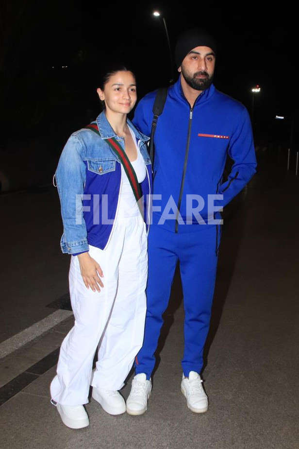 Deepika Padukone Spotted At Airport, Ranveer Singh Twins With Alia