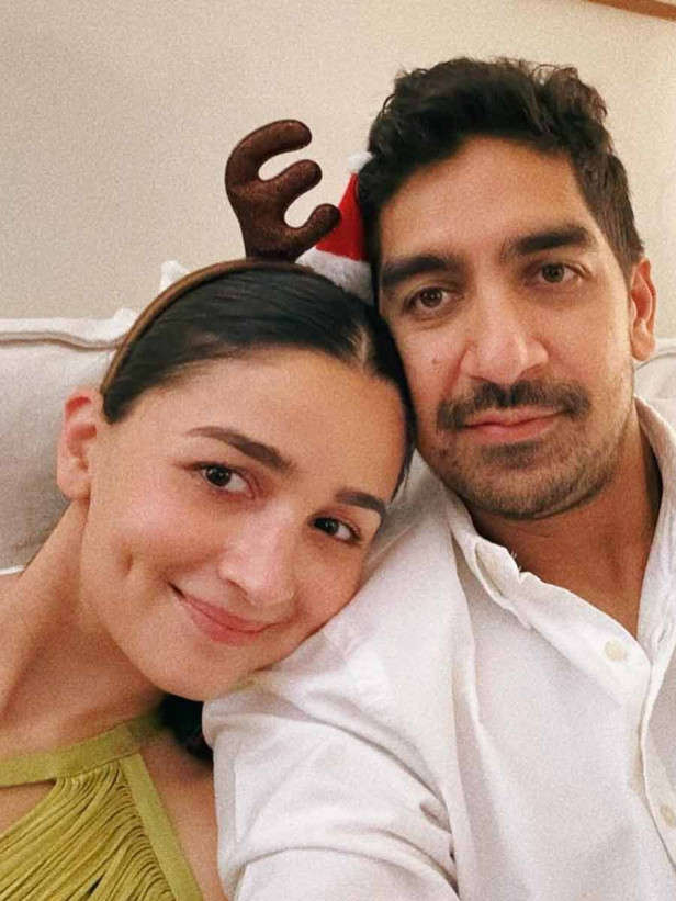Alia Bhatt Ranbir Kapoor Christmas