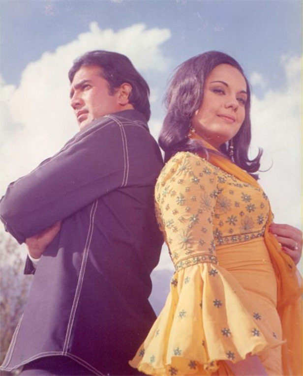 Mumtaaz and Rajesh Khann