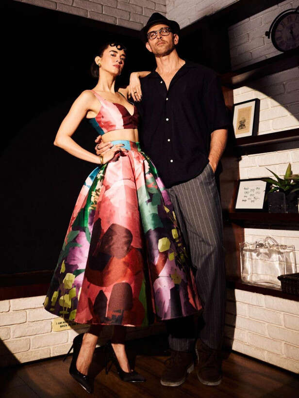 Hrithik Roshan And Saba Azad Exude Power Couple Vibes In Their Looks ...