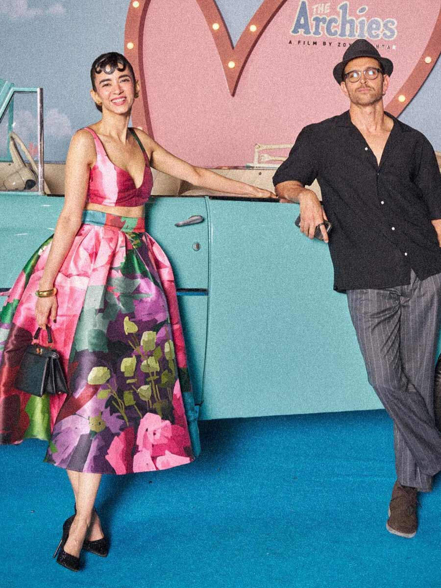 Hrithik Roshan And Saba Azad Exude Power Couple Vibes In Their Looks ...