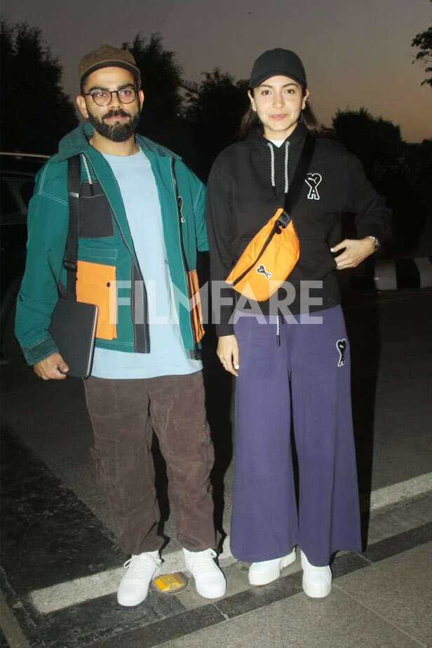 Airport Diaries: Virat Kohli and Anushka Sharma are back in Mumbai