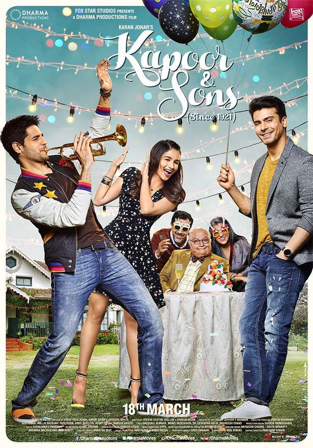 Sidharth Malhotra Movie Kapoor & Sons