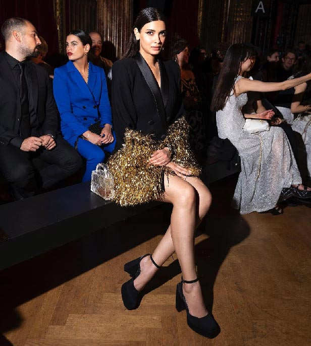 Deepika Padukone stuns in a black look at Paris Fashion Week