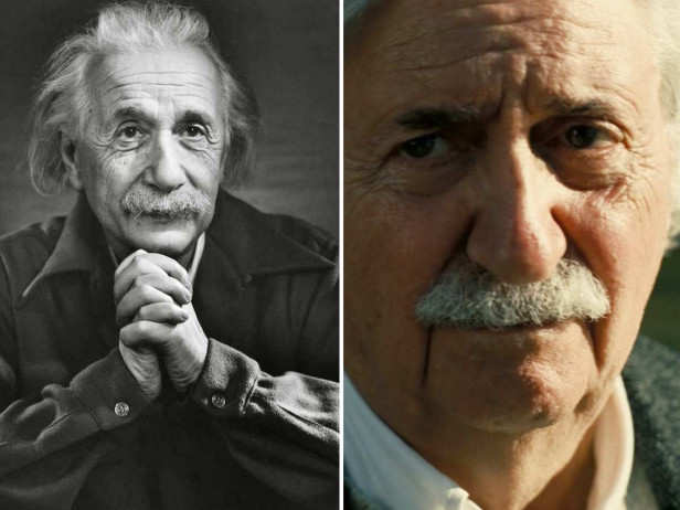 Albert Einstein and Tom Conti