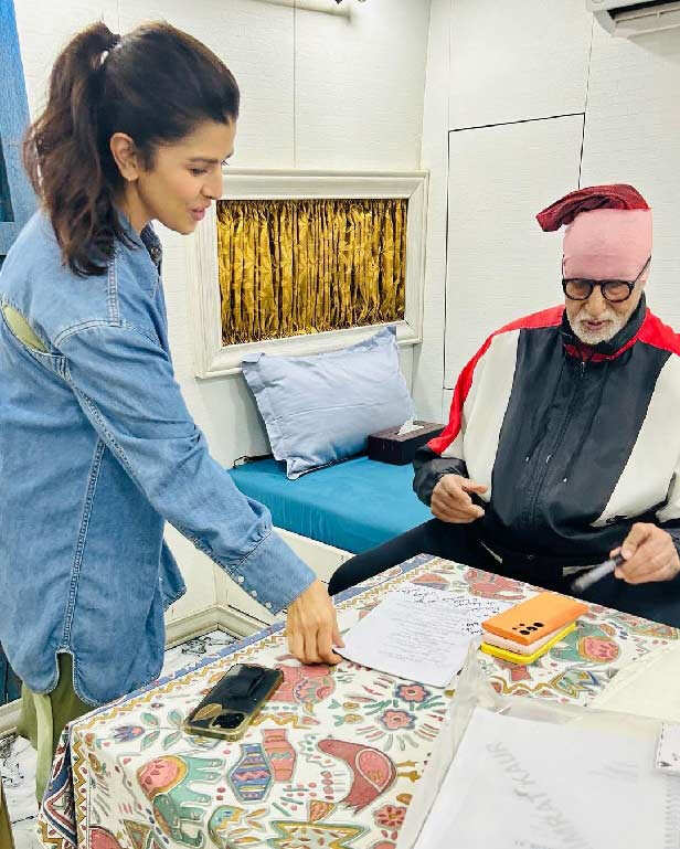 Nimrat Kaur And Amitabh Bachchan Wrap Filming For Section 84: "No Words ...