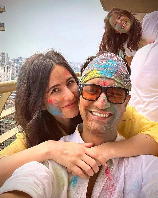 celeb couples Holi