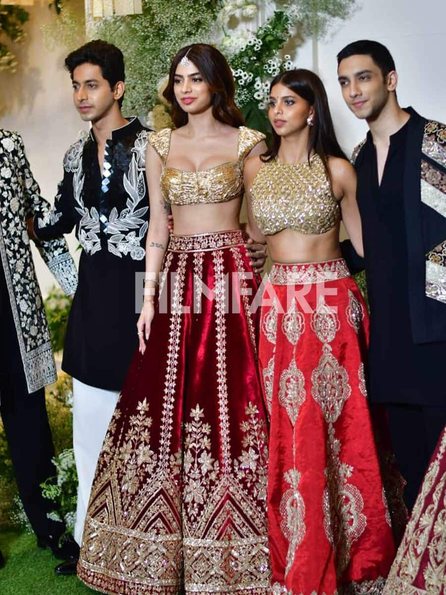 Suhana Khan, Khushi Kapoor, Agastya Nanda & more attend Manish Malhotra's  star-studded Diwali party