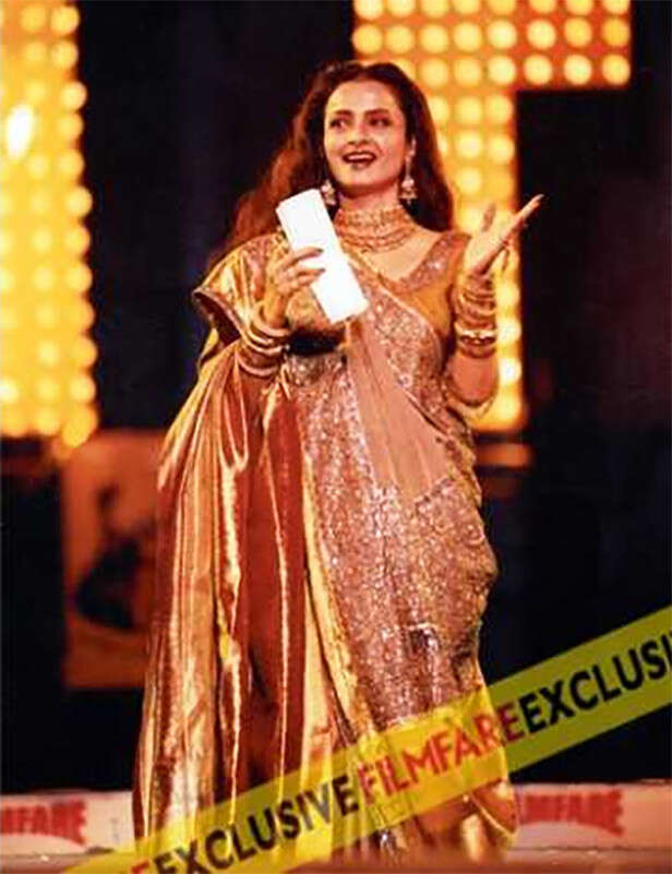 Rekha Filmfare Awards moments