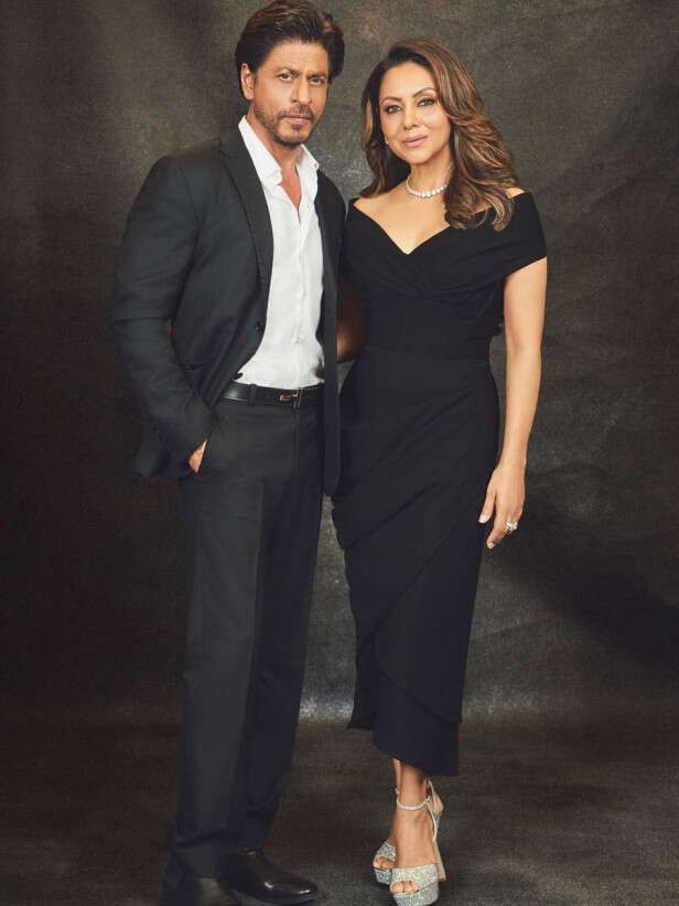 Shah Rukh Khan and Gauri Khan