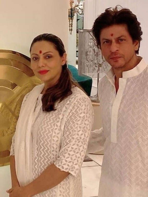 Shah Rukh Khan and Gauri Khan